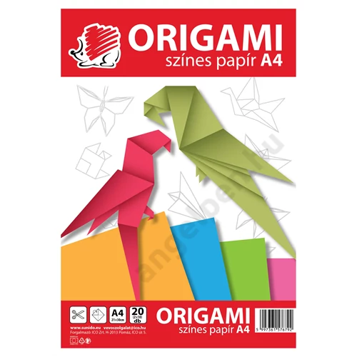 SÜNI ORIGAMI LAPOK A/4 20LAP
