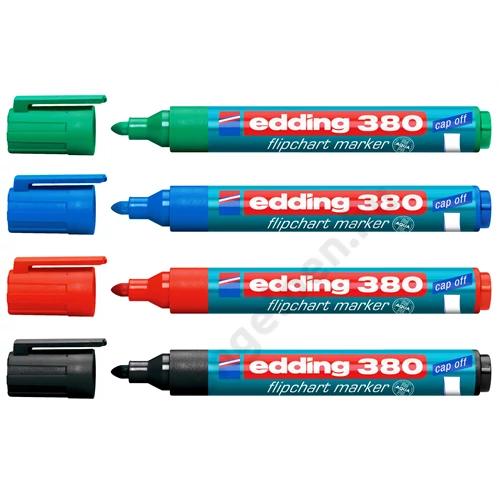 EDDING 380 FLIPCHART MARKER FEKETE D10