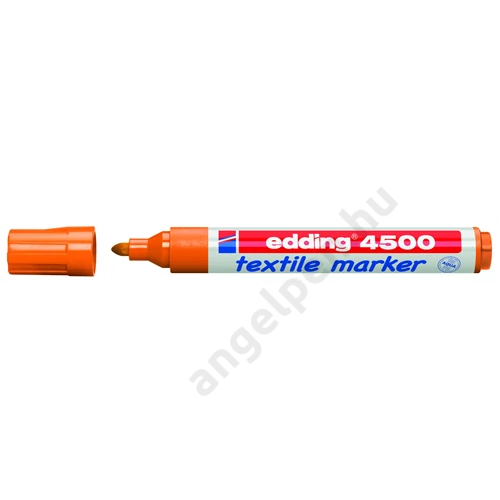EDDING 4500 CR T-SHIRT TEXTILMARKER NARANCSSÁRGA (006) D10