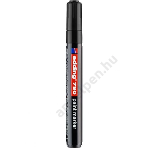 EDDING 790 LAKKMARKER FEKETE D10