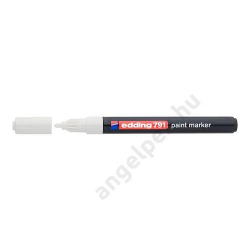 EDDING 791 LAKKMARKER FEHÉR D10