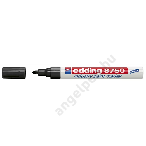 EDDING 8750 LAKKMARKER IPARI FEKETE D10