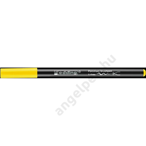 EDDING 4200 PORCELÁN ECSETIRÓN MARKER SÁRGA (005) D10