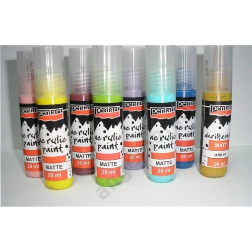 Matt akrilfesték 20 ml limezöld