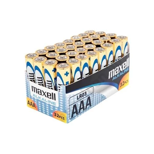 Elem AAA mikro LR03 zsugorfóliás alkaline 4 db/csomag, Maxell