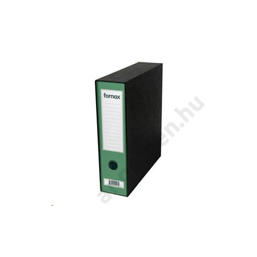 Tokos iratrendező A4, 8cm, Fornax Prestige zöld