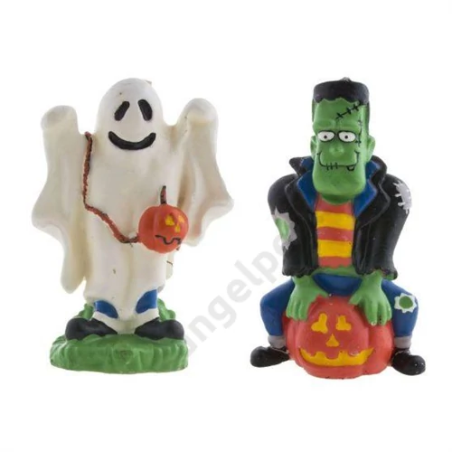 HALLOWEEN GYERTYA, 2 FÉLE, 15 CM