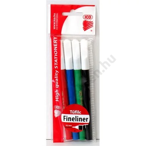 ICO TINTEN PEN TŰFILC 0.5MM 4 KLF. SZÍN PB