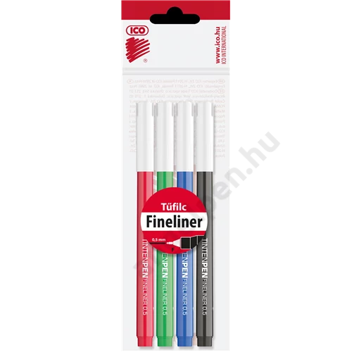 ICO TINTEN PEN TŰFILC 0.5MM 4 KLF. SZÍN PB