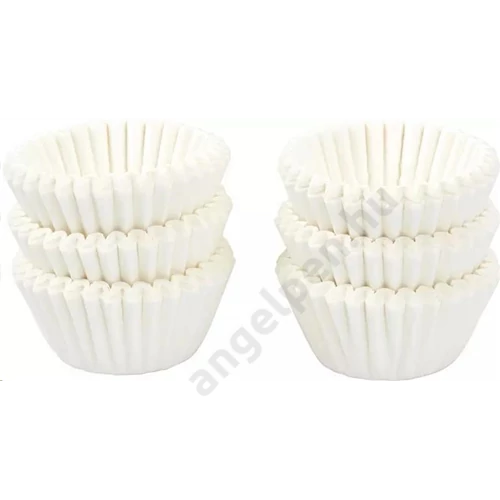 Muffin papír KORONA 3,5x7cm fehér (75db/csg)