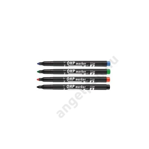 ICO OHP PERMANENT MARKER B FEKETE D10