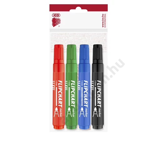 ICO FLIPCHART MARKER 11 XXL 4 KLF. SZÍN PB