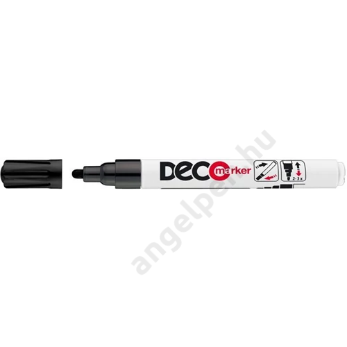 ICO DECO MARKER LAKKMARKER FEKETE D10