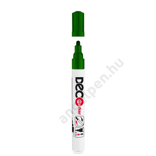 ICO DECO MARKER LAKKMARKER ZÖLD D10