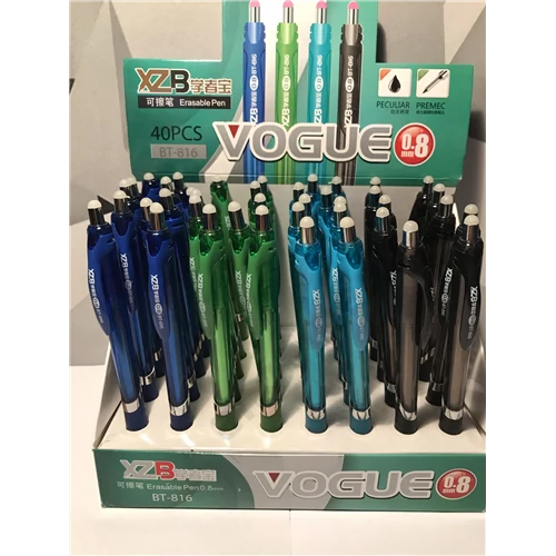 Golyóstoll 816  radírozható 40db/cs