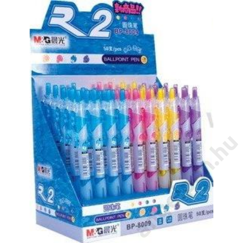 Golyóstoll M&G R2 ABP02302
kék illatos tinta, 0,38 mm
