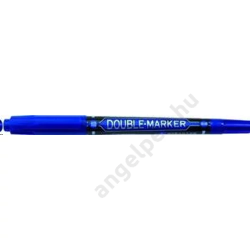 Alkoholos marker 0,8-2,8 mm kétvégű, gömb M&G "Double-Marker" kék