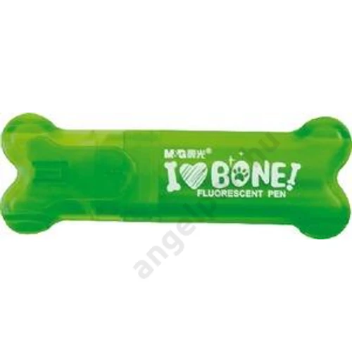 Filc szövegkiemelő M&G Bone zöld, AHM24702, 2-5 mm