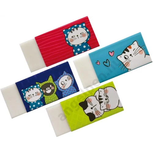 Radír M&G "So Many Cats" vegyes minta 36 db/dob