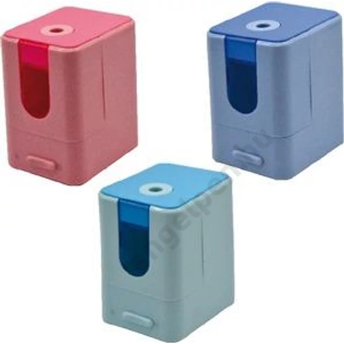 Hegyező asztali M&G elemes 1 lyukú, pasztell színek, tartozék USB