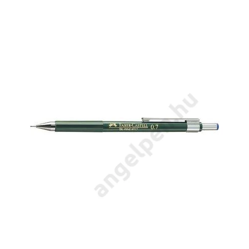 Nyomósiron 0.7mm TK-FINE 9717 sötétzöld testszín kék színű nyomógomb véggel