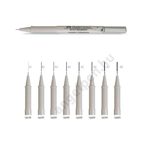 Tűfilc 0,2mm-es ECCO PIGMENT fekete