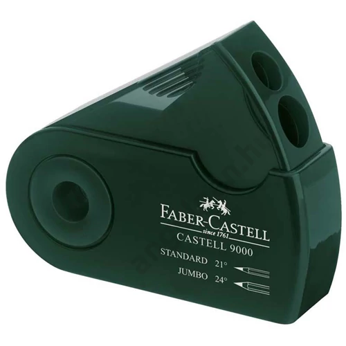 Faber-Castell hegyező dupla Castell s.zöld 9000