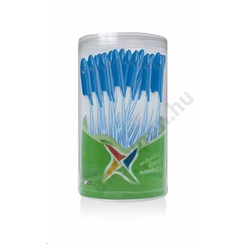 Golyóstoll, 0,3 mm, kupakos, FLEXOFFICE "Candee", kék