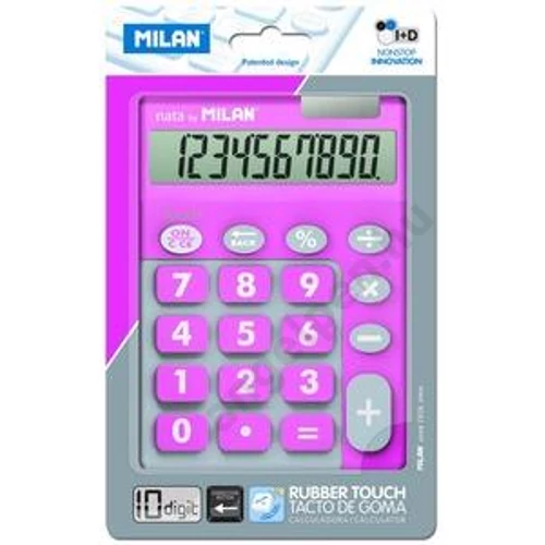 Számológép Milan 150610 Touch 10-digit, rózsaszín, 150610TDPBL