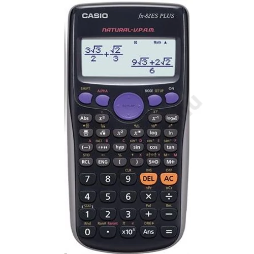 Számológép, tudományos, 252 funkció, CASIO "FX-82ES Plus 2E