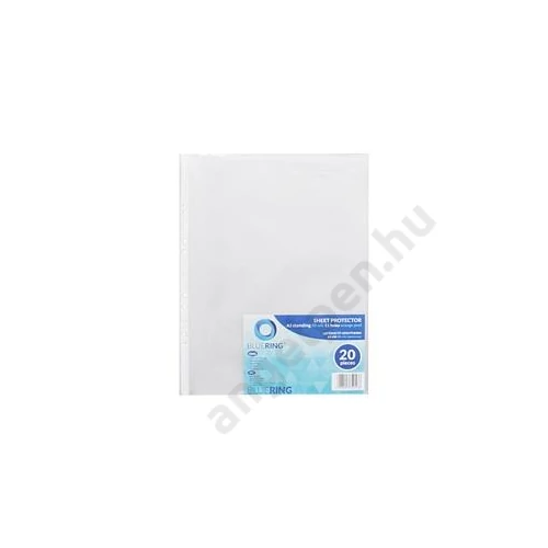 Genotherm lefűzhető, A3, 80 micron álló, narancsos Bluering® 20 db/csomag,