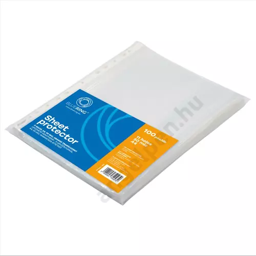 Genotherm lefűzhető, A4, 50 micron narancsos Bluering® 100 db/csomag
