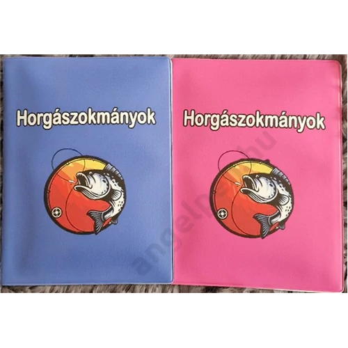 Pvc tok horgászigazolvány