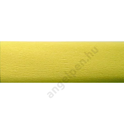 Krepp-papír, 50x200 cm, COOL BY VICTORIA, világossárga