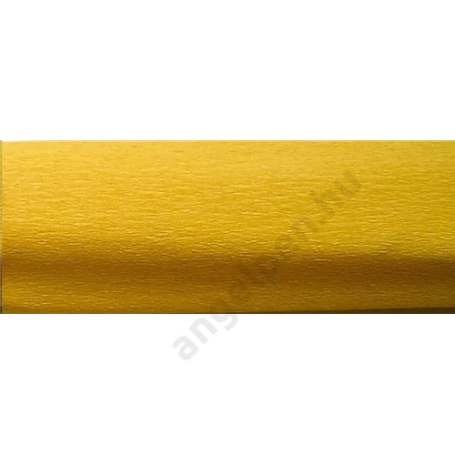 Krepp-papír, 50x200 cm, COOL BY VICTORIA, aranysárga