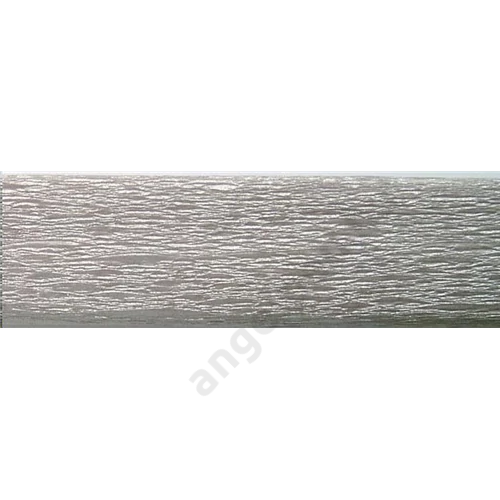 Krepp-papír, 50x200 cm, COOL BY VICTORIA, ezüst