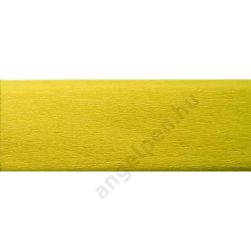 Krepp-papír, 50x200 cm, COOL BY VICTORIA, citromsárga