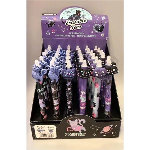 Zseléstoll Space Cat radírozható  0.5 mm HZ-1788  36db/doboz