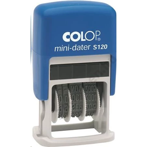 Bélyegző Colop dátum S120 mini normál/magyar