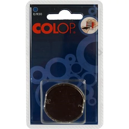 Bélyegző cserepárna, 2 db/bliszter, COLOP "E/R30", kék