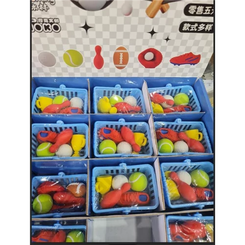 Radír labdák ICU-8778 24cs/doboz