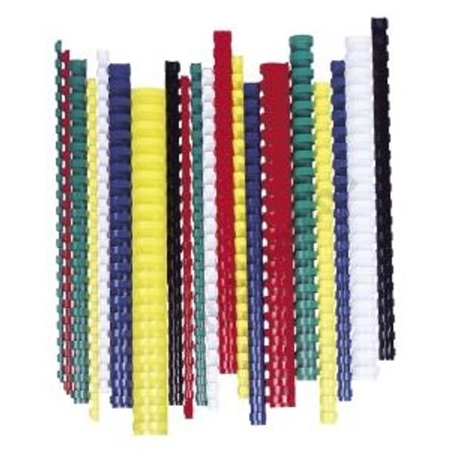 Spirál, műanyag, 22 mm, 151-180 lap, FELLOWES, 50 db, fehér