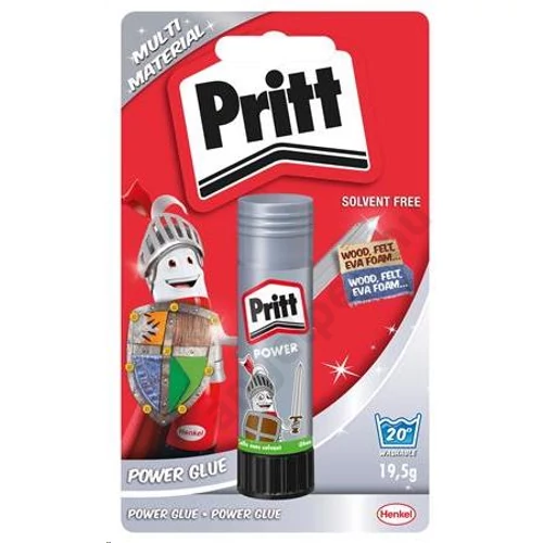 Ragasztóstift, 19,5 g, HENKEL "Pritt Power"