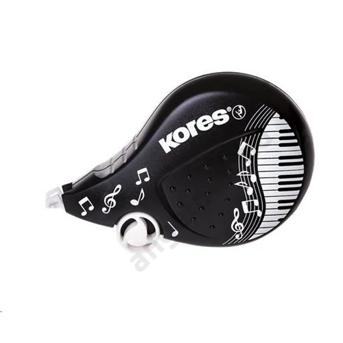 Hibajavító roller, 4,2 mm x 8 m, KORES "Scooter Black&White", vegyes