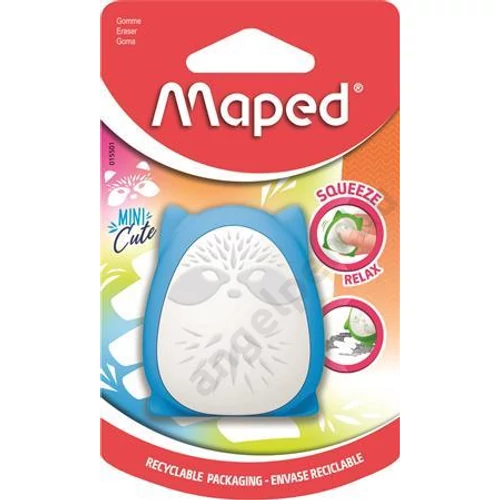 Stresszoldó radír, MAPED "Mini Cute", vegyes színek
