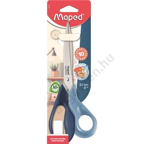Olló, általános, 21 cm, MAPED „Multiuse Advanced Asym”, vegyes színek