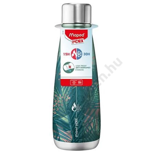 "Termosz, duplafalú, 500 ml, rozsdamentes acél, MAPED PICNIK ""Concept Adult"", trópusi"