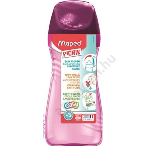Kulacs, 430 ml, MAPED PICNIK  "Origins", pink