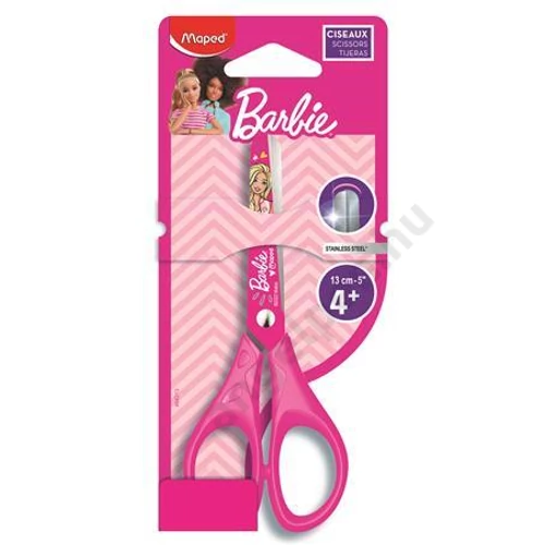 Olló, iskolai, 13 cm, MAPED "Barbie"