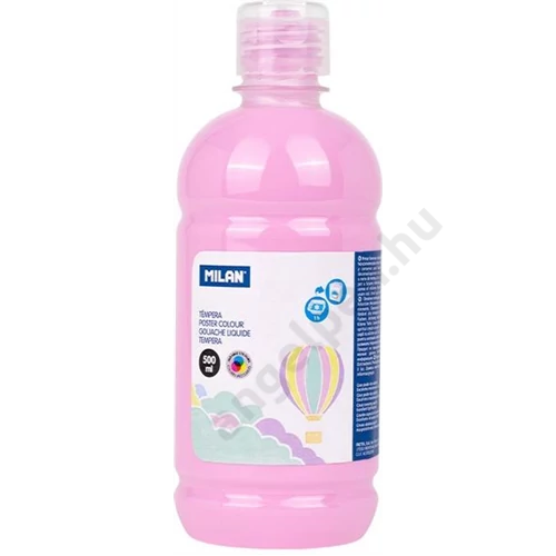 Tempera Milan 500ML Pastel Rózsaszín, 03634P